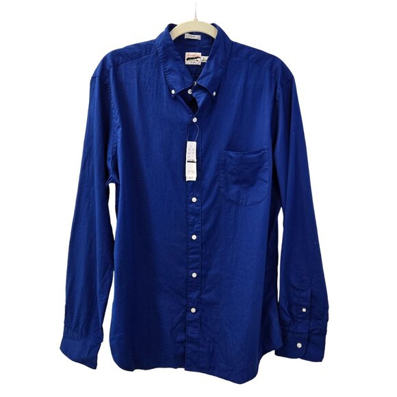 NWT J. Crew Secret Wash Slim Fit Button Down Shirt Size Large - Picture 1 of 8